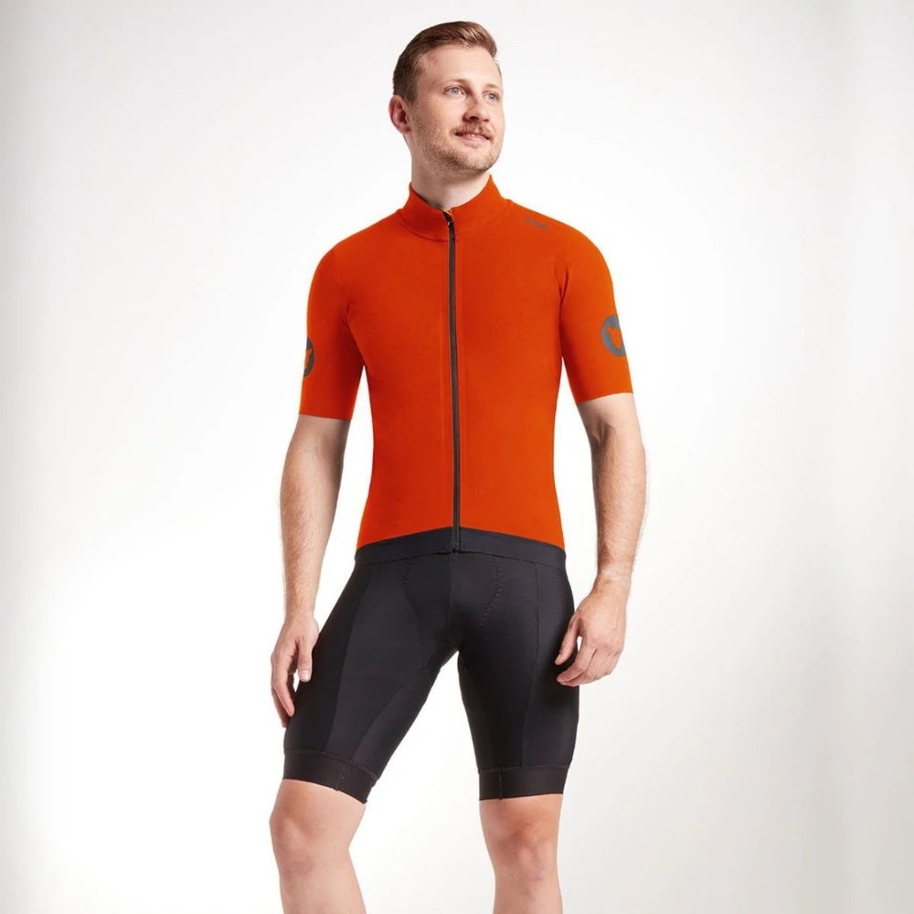 Black Sheep Cycling - Elements North/South Shell Jersey Orange
